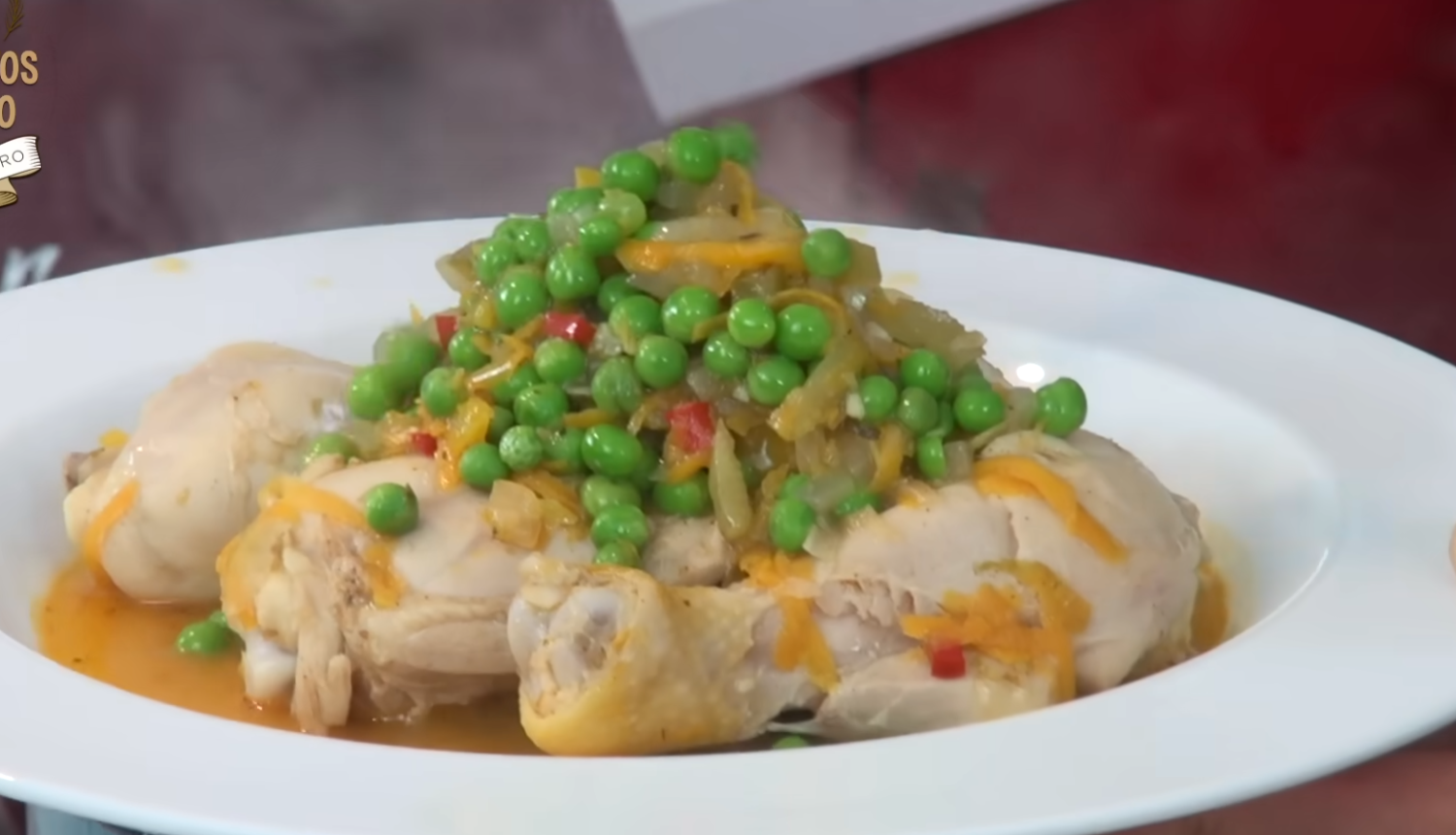 Pollo Arvejado Casero